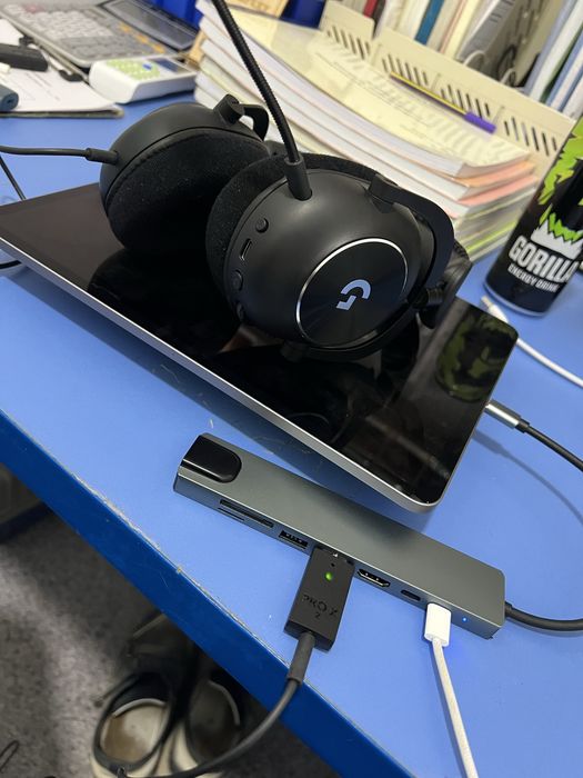 Продам Ipad pro m2 с наушникамии Logitech G Pro X 2 Lightspeed