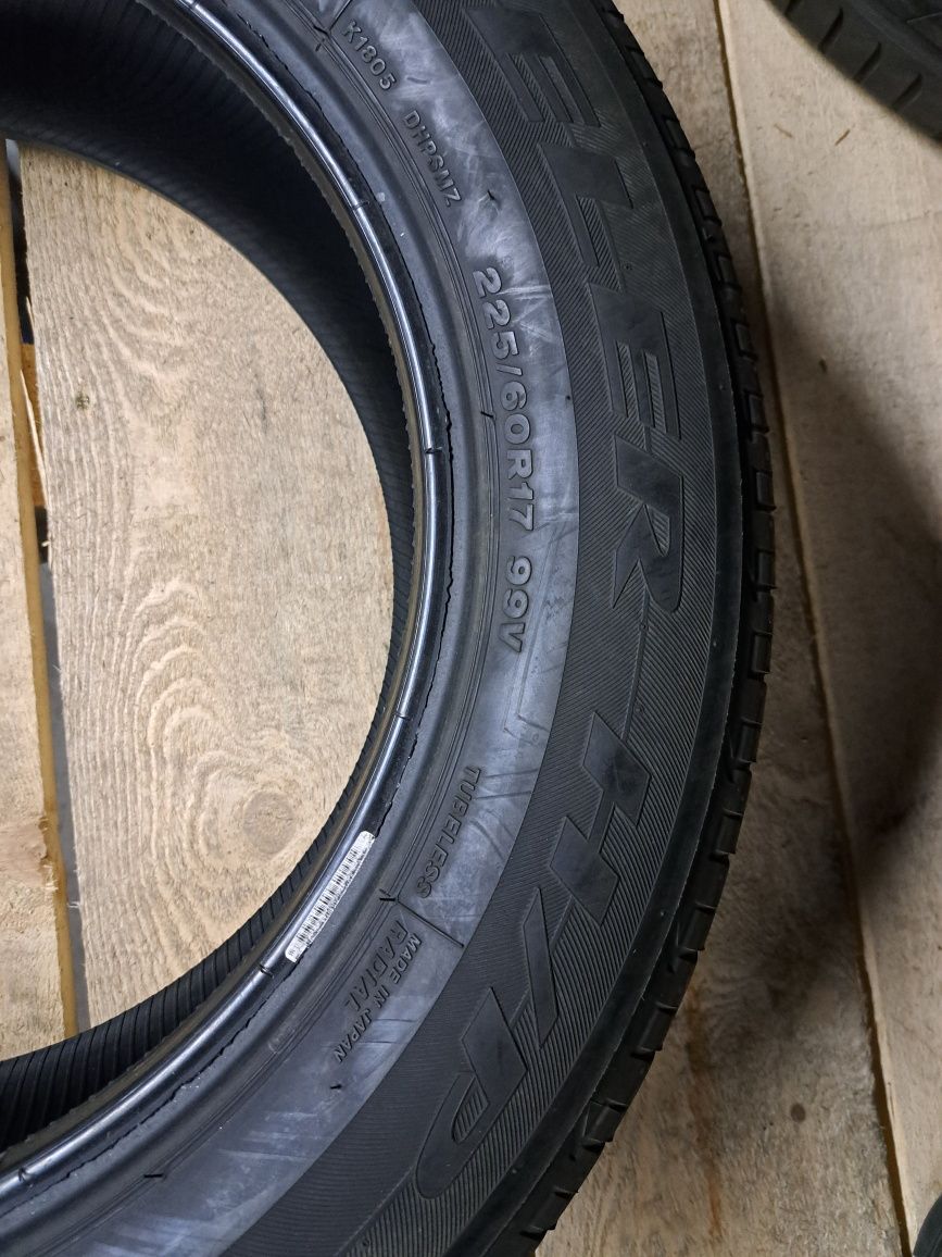 2 anvelope 225/60 R17 Bridgestone