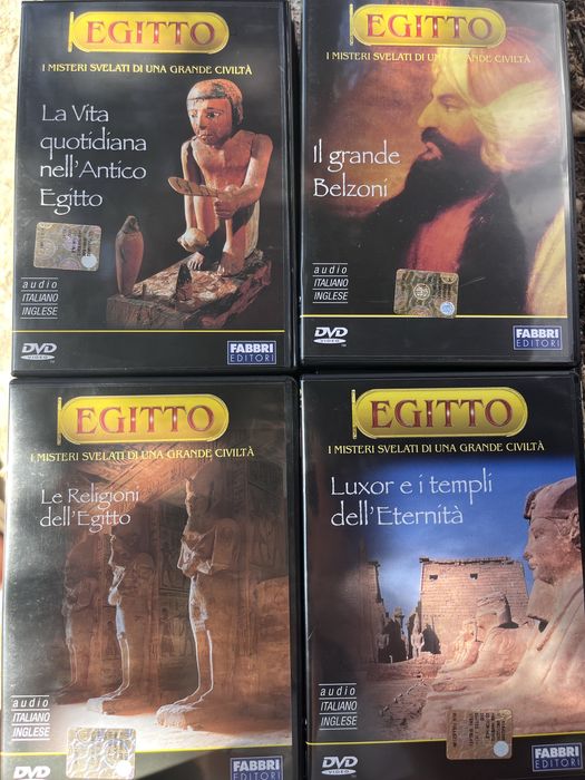 Colecție DVD-uri documentare Egiptul Antic