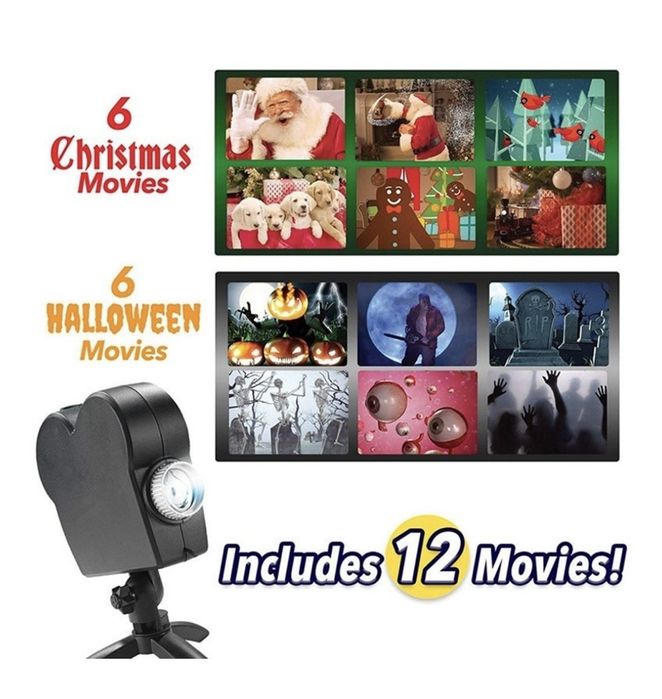 Коледен лазарен проектор Window Projector