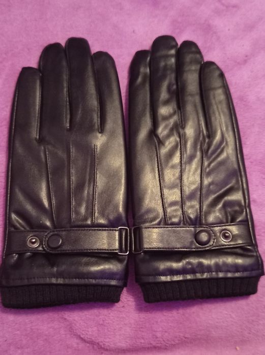 Mănuși bărbați piele de oaie ecran tactil