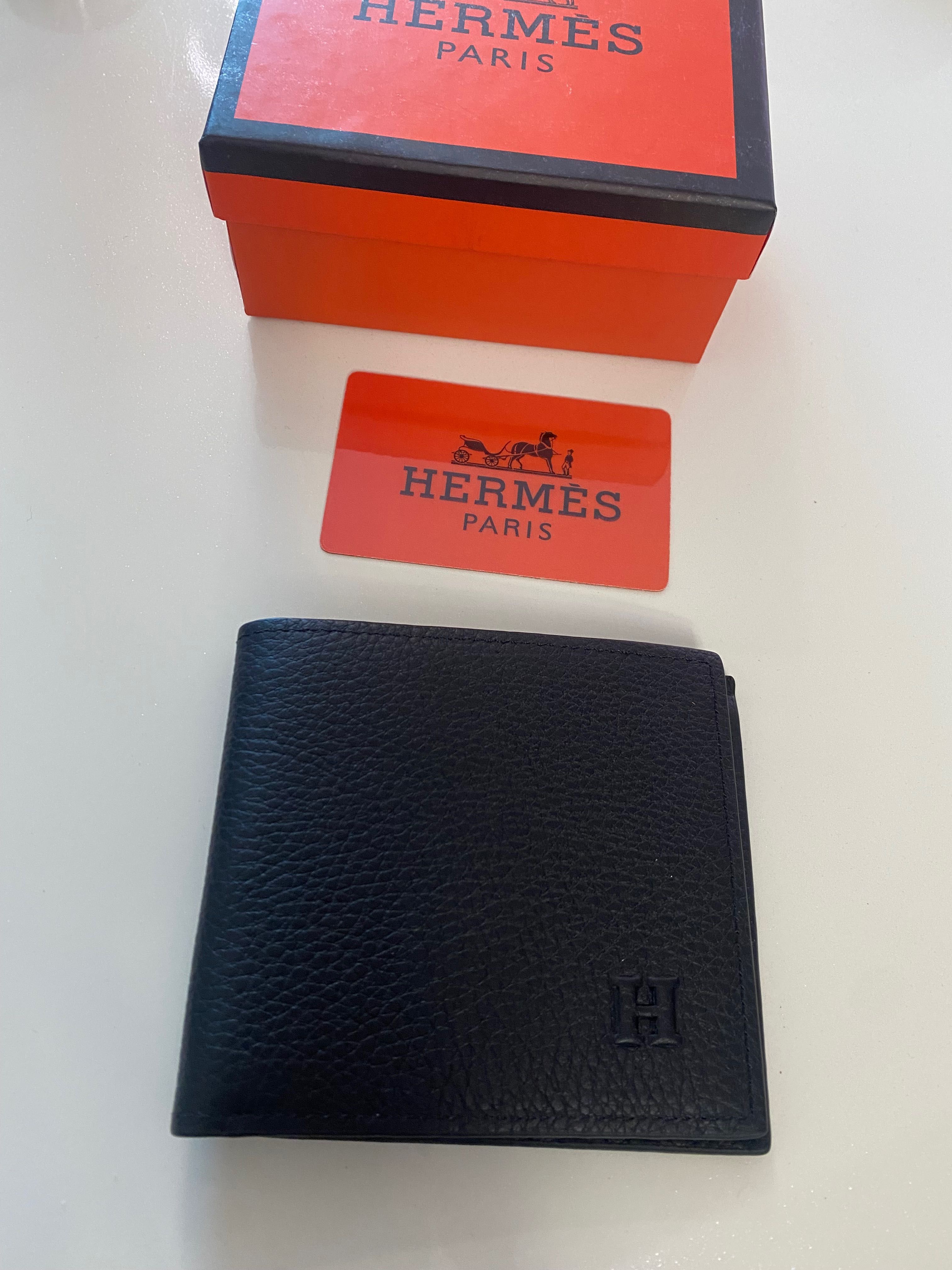 Намаление:Hermes-Автентичен чисто нов мъжки портфейл