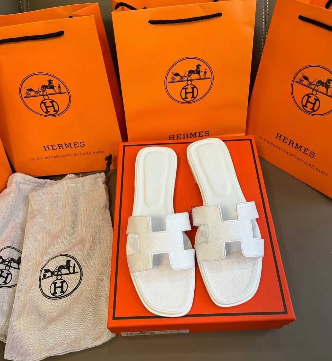 Hermès Diamond луксозни дамски чехли {36-40}