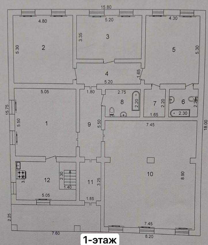 Под реконструкцию.Центр Луначарского 633 м.кв 13.6 соток