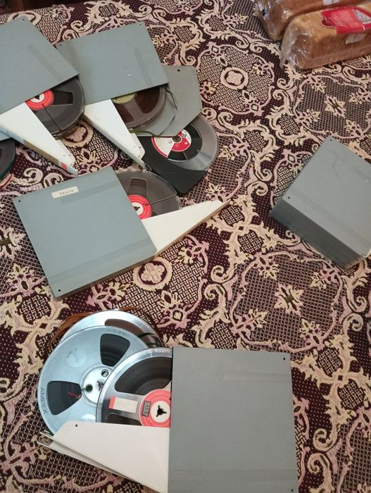 Benzi magnetofon 18cm loturi 10 bucati