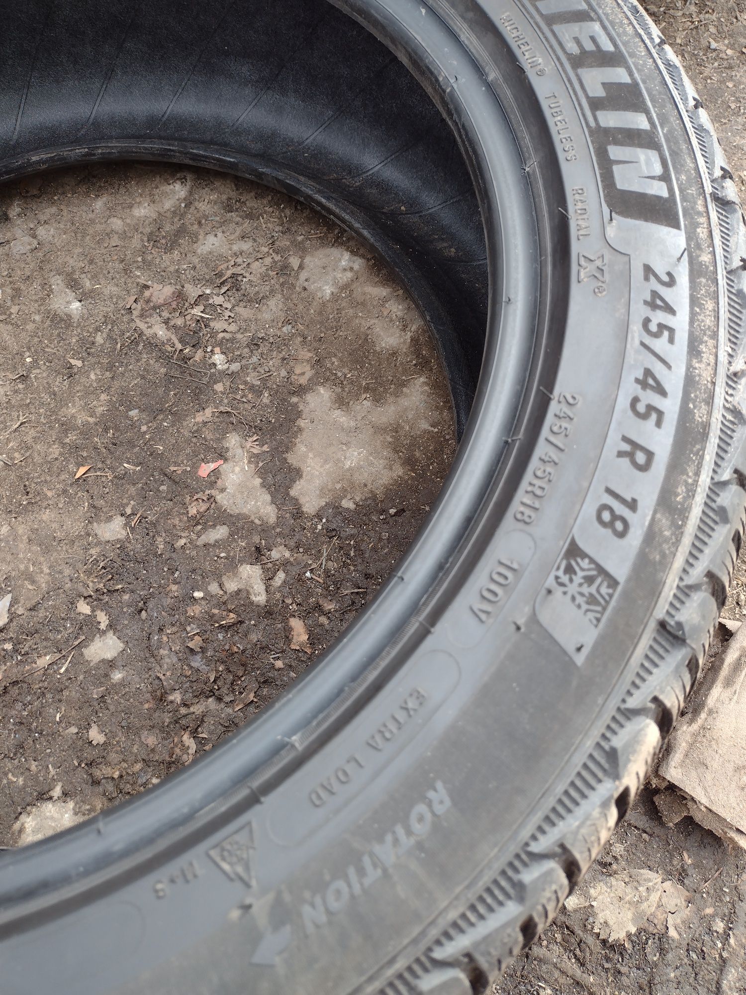 Топ състояние Спорт пакет 18-Michelin PA5 dot2422