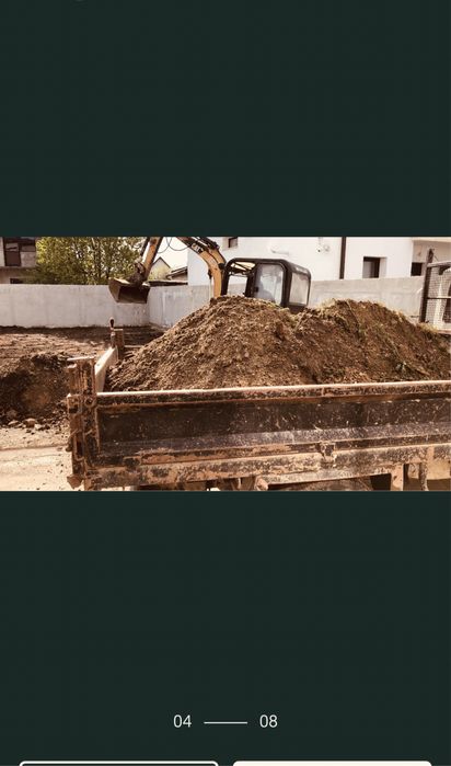 Inchiriez Excavator,incarcator Bobcat