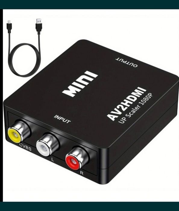 Adaptor RCA to HDMI Adaptor Rca AV la HDMI