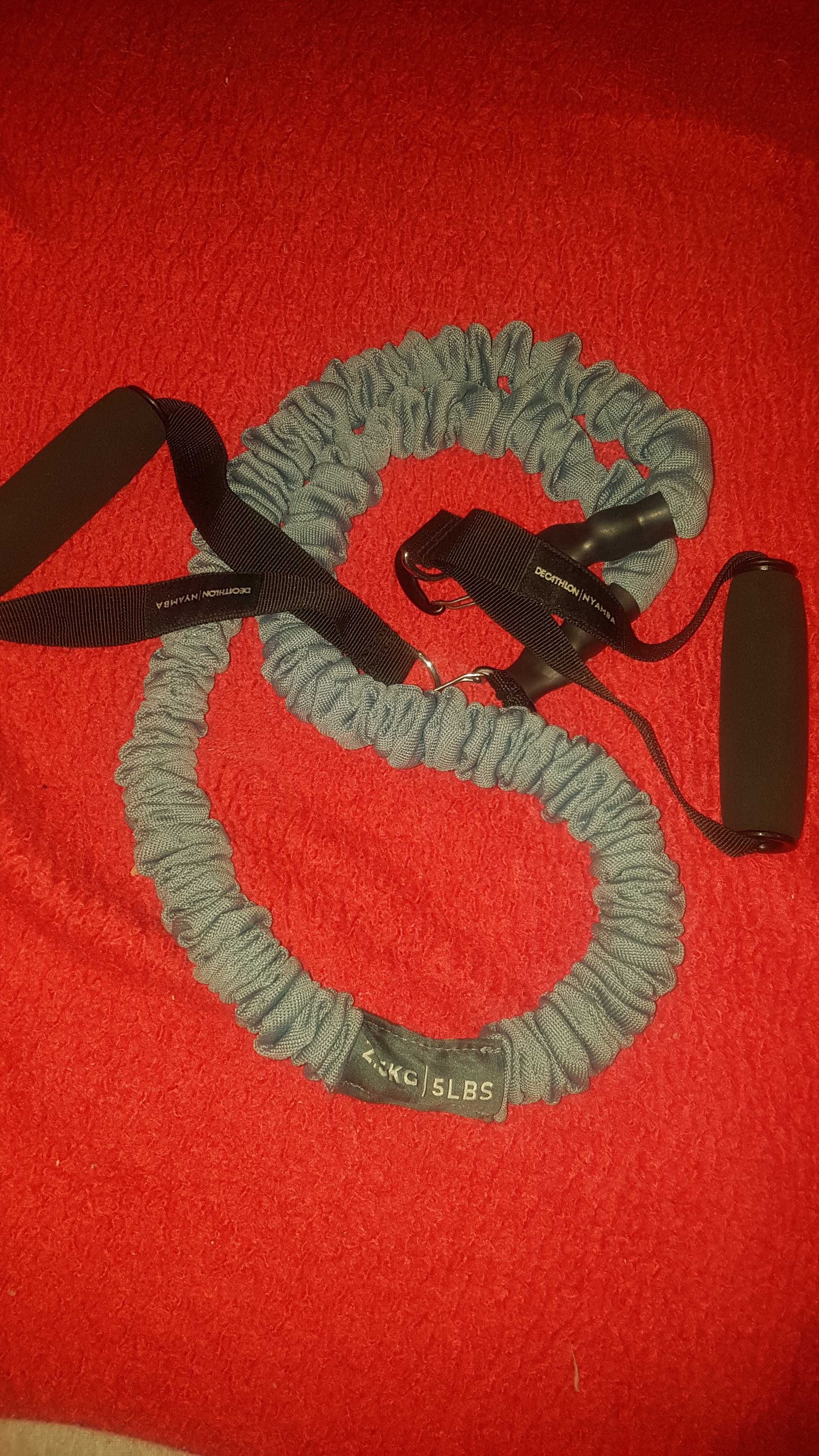 Фитнес въже за  упражнение на  ръце и крака,NYAMBA 2,5KG 5LBS