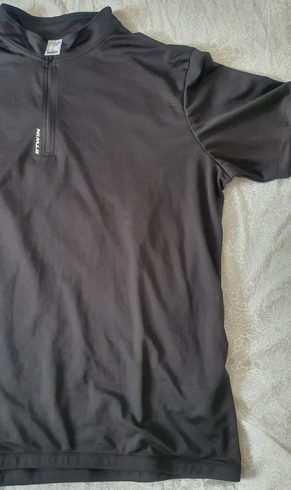 Tricou ciclism Btwin masura 2xl negru