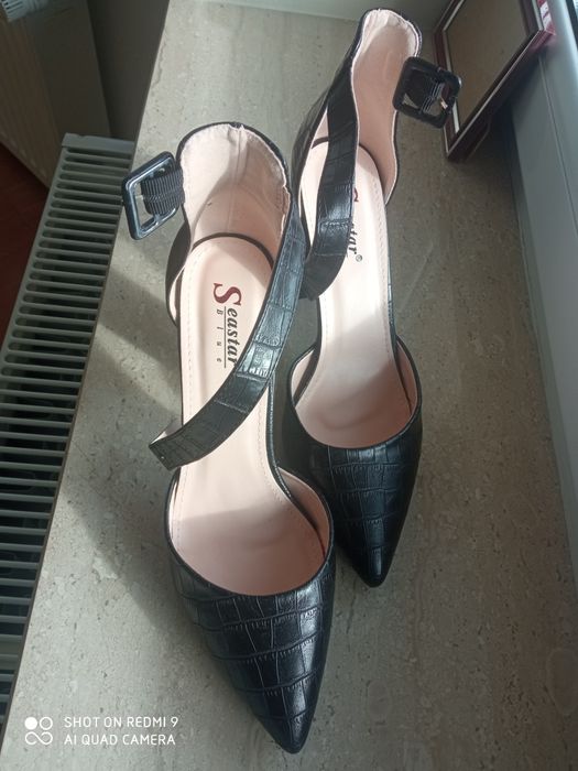 Pantofi negri dama mar 41