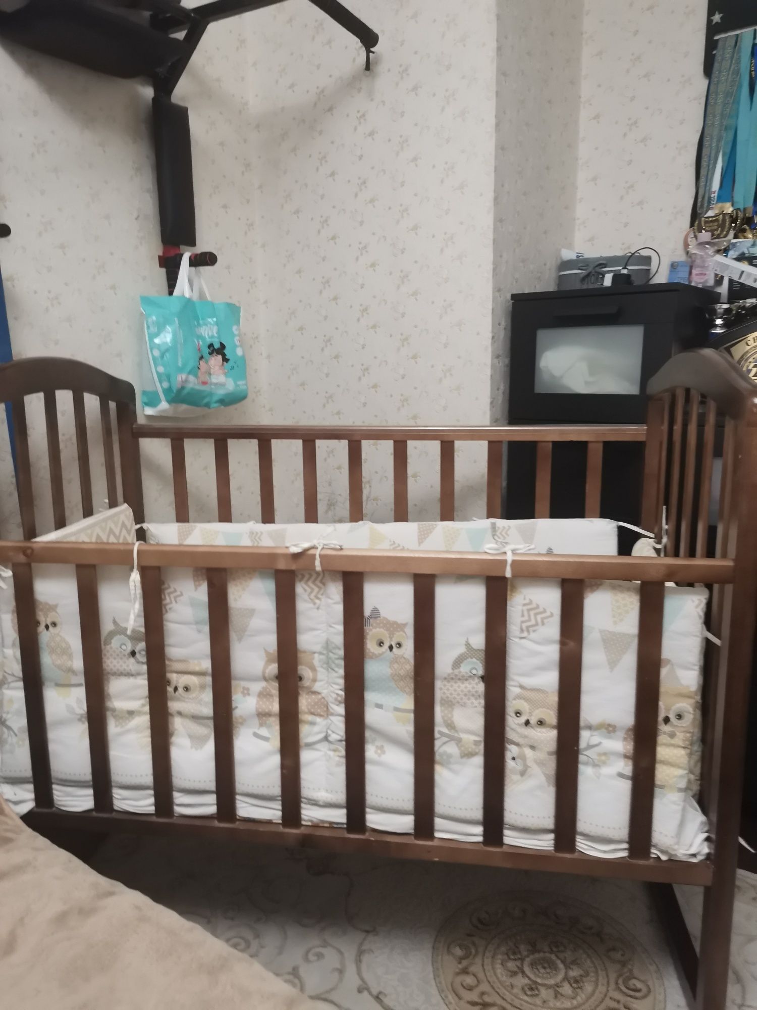 Детская кровать от рождения до 3 лет