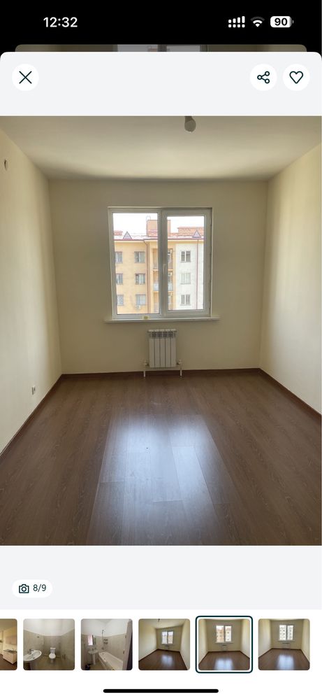 Choshtepa (Sergeli) 3 xona novostroyka 69.900$