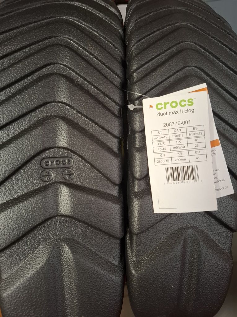 Оригинални Чехли Crocs Black Noir 43/44