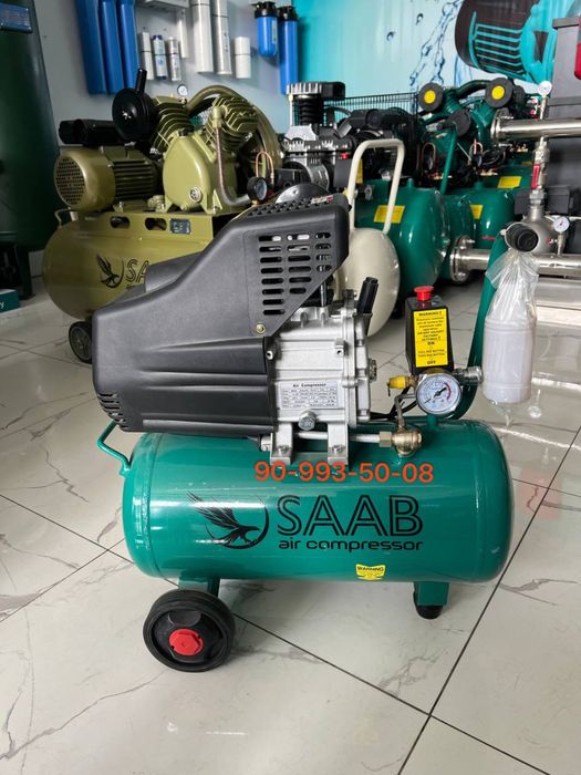 Воздушный компрессор оптом арзон 20 л до 500 л SAAB оригинал пошрневой