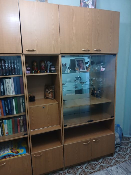 Стенка с плательным шкафом