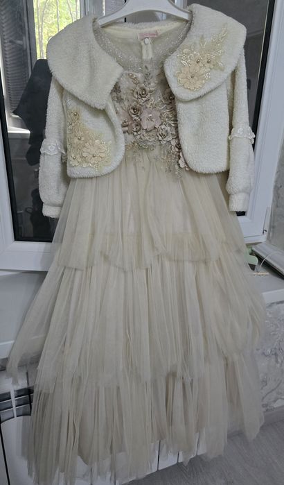 Платье вечернее для девочек 7-10 лет