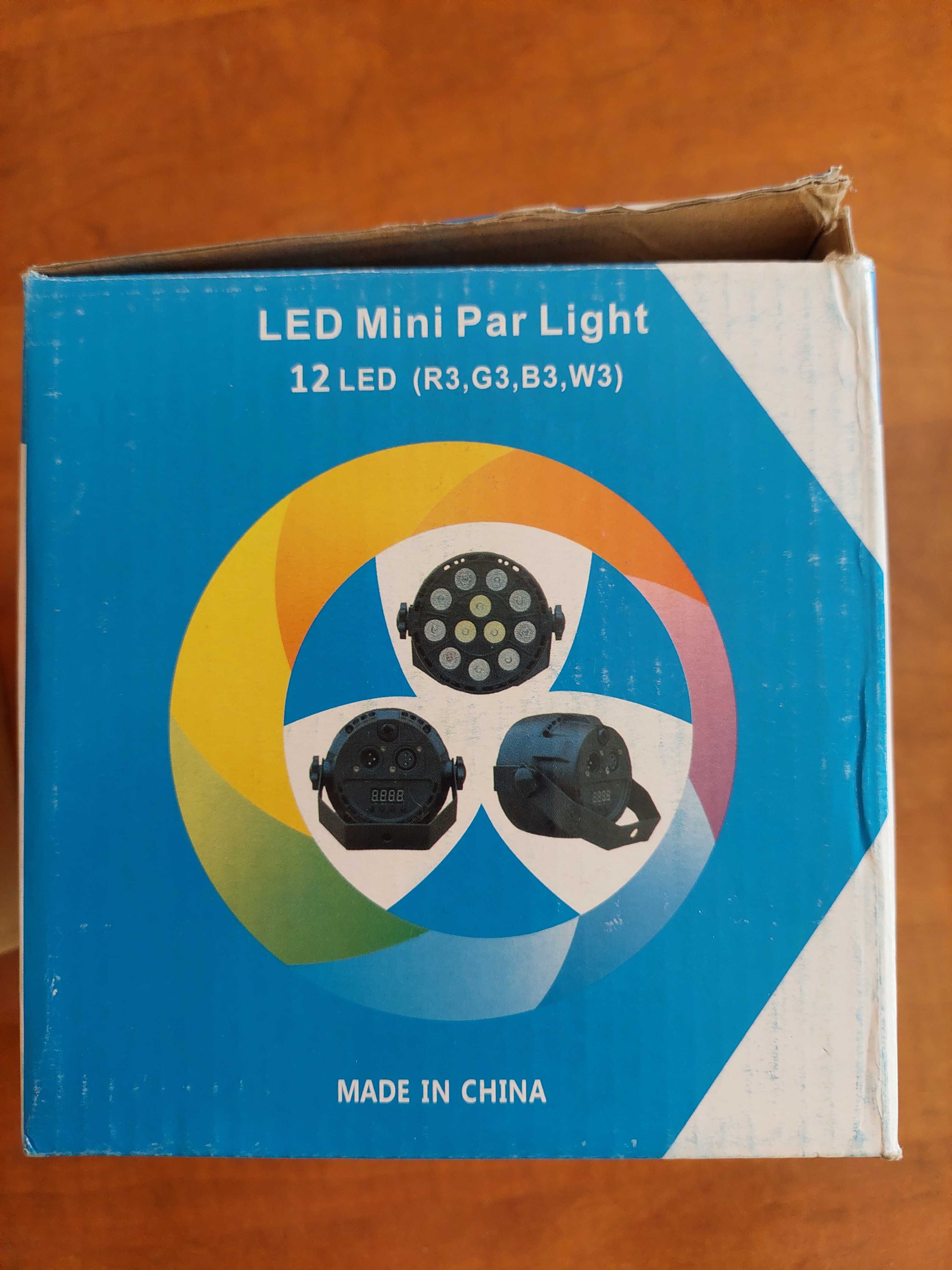 Продавам осветление - LED PAR, стойки за тях и USB to DMX 512