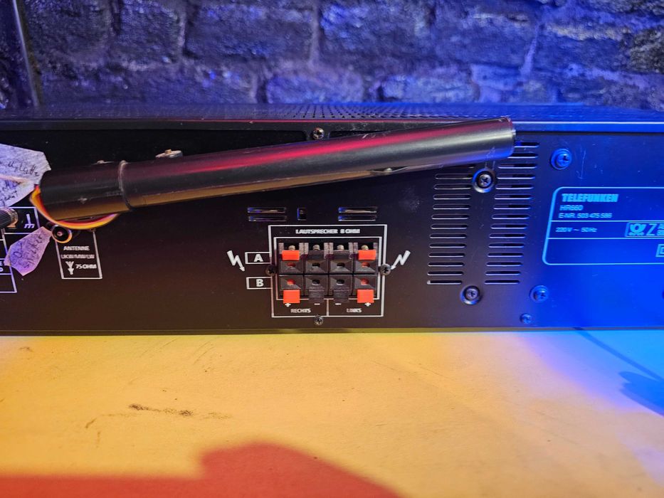 Statie Telefunken HR660 2x30W amplificator