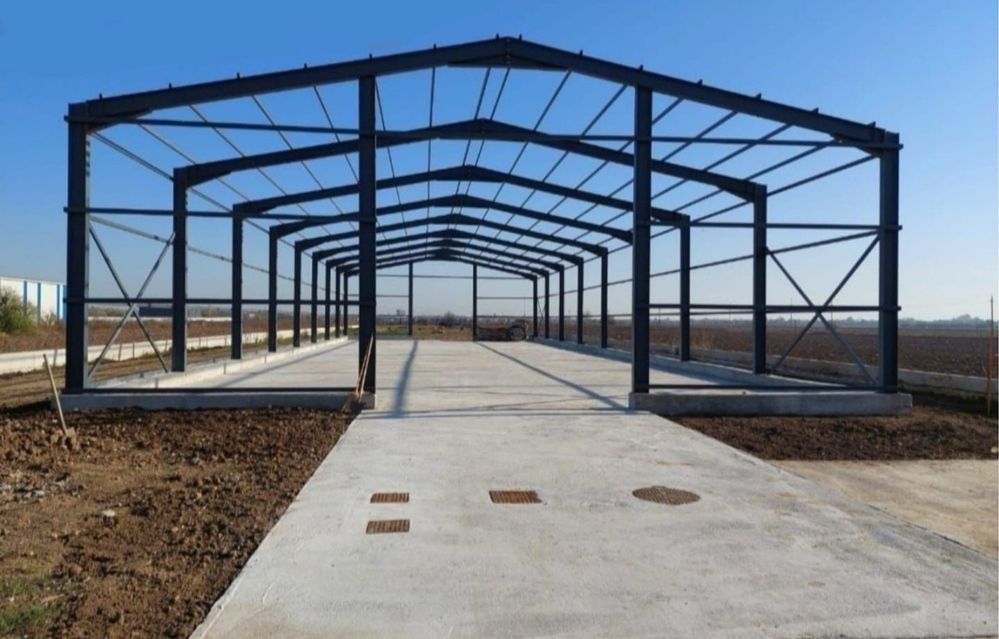 Fac hale si structuri metalice din europrofile la super preturi