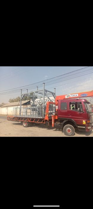 Kran manipulyator xizmati Услуга кран манипулятора Evakuvator не дорго