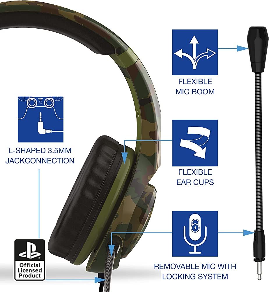 Гейминг PS 4Gamers PRO4-70 Stereo Gaming Headset (Camo) PS4