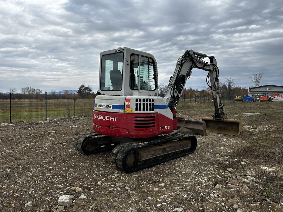 Excavator Takeuchi TB153 2016 miniexcavator 5.7t