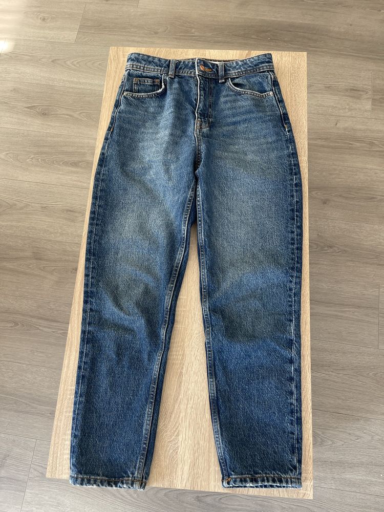 Дамски дънки Зара mom fit