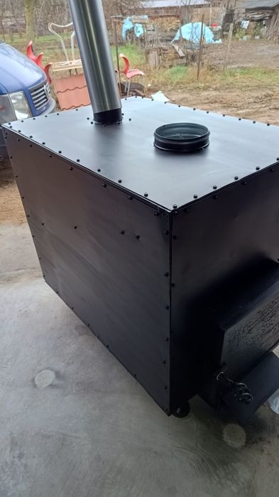 Cazan Aer Cald - Ideal pentru Hale, Ateliere, Solare, Service-uri