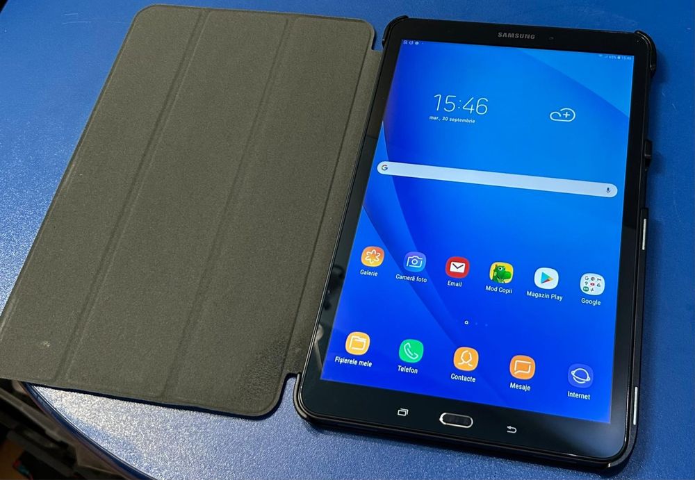 Tableta Samsung Tab A 10.1” Slot Sim + Husa activa