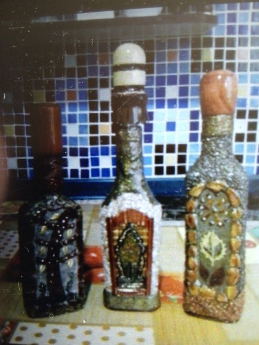 Бутылки декоративные для баров кафе для дома