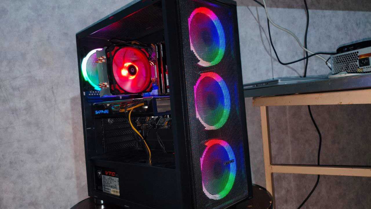 ОДНИМ ЛОТОМ! Два ПК: i7 8700 / RX 580 8GB + / I3 10100F / RX 550 2GB
