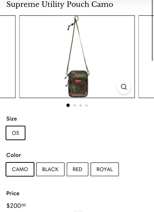 Supreme Cordura “utility pouch-camo”
