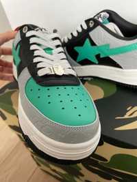 Adidas Bape bapesta grey/green/black