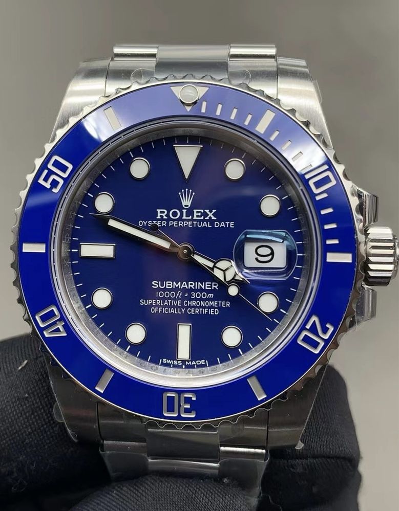 Rolex Submariner Date “Smurf” 40mm