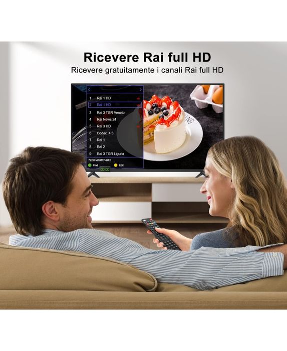 Decodor DVB-T2 Digital Terrestrial