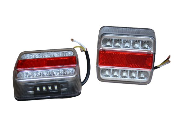Компл. 2 броя ЛЕД LED стопове за камион , ремарке , бус 12V / 24V