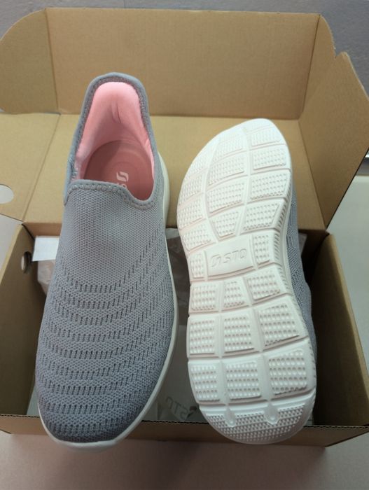 Pantofi sport STQ, dama, panza, fara sireturi, talpa spuma, marimea 41