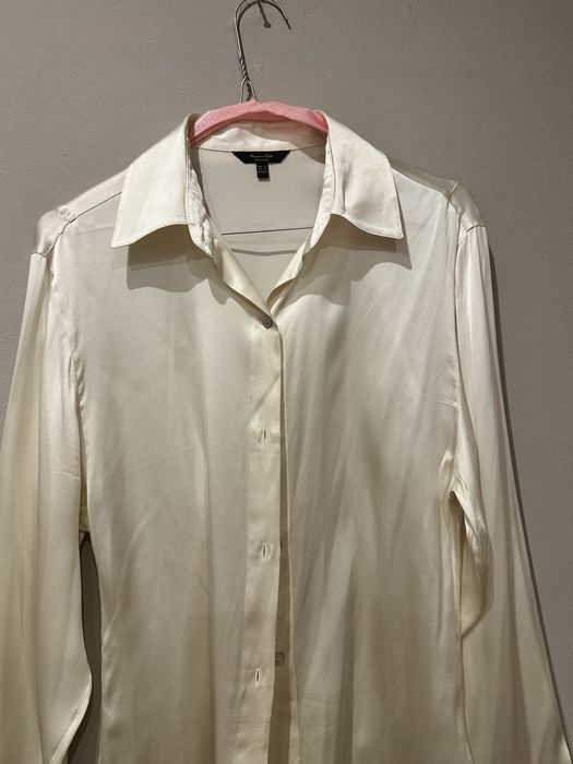 Делова риза от коприна Massimo Dutti