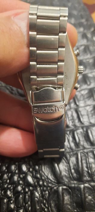 Vand ceas elvetian Swatch YRONY Inox.