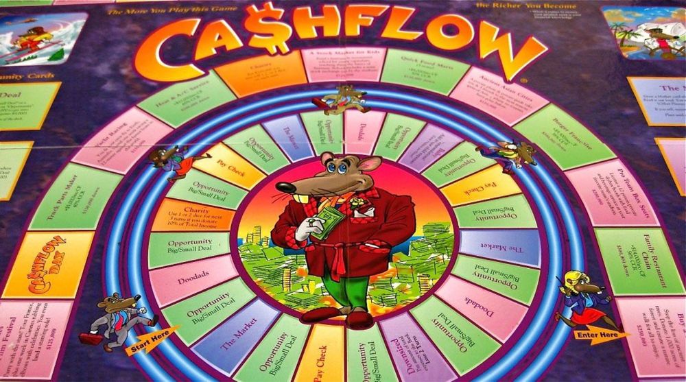 Денежная Игра кэш флоу cashflow 101+202