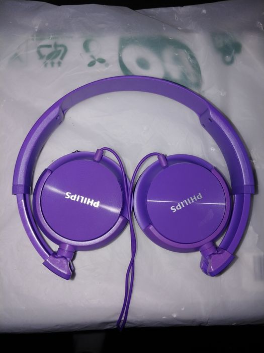 PHILIPS NL5616LZ-400-SFH4 casti over ear cu fir culoare mov