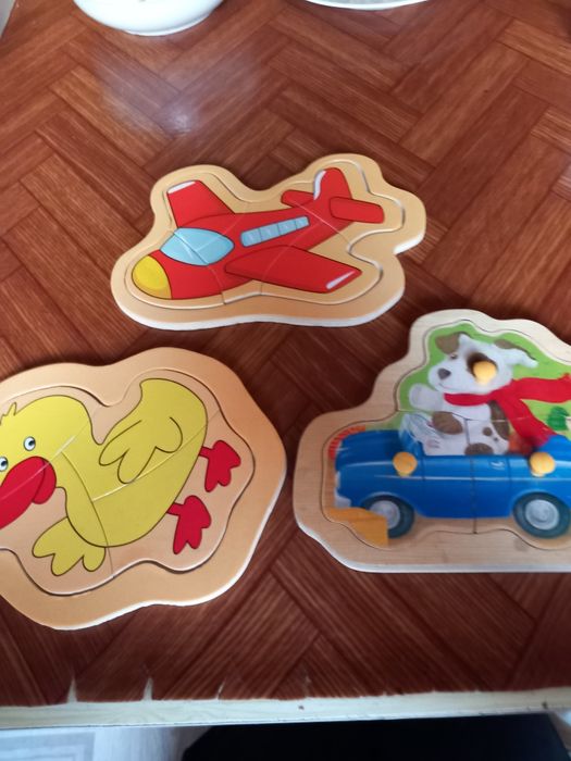 Детски дървени пъзели