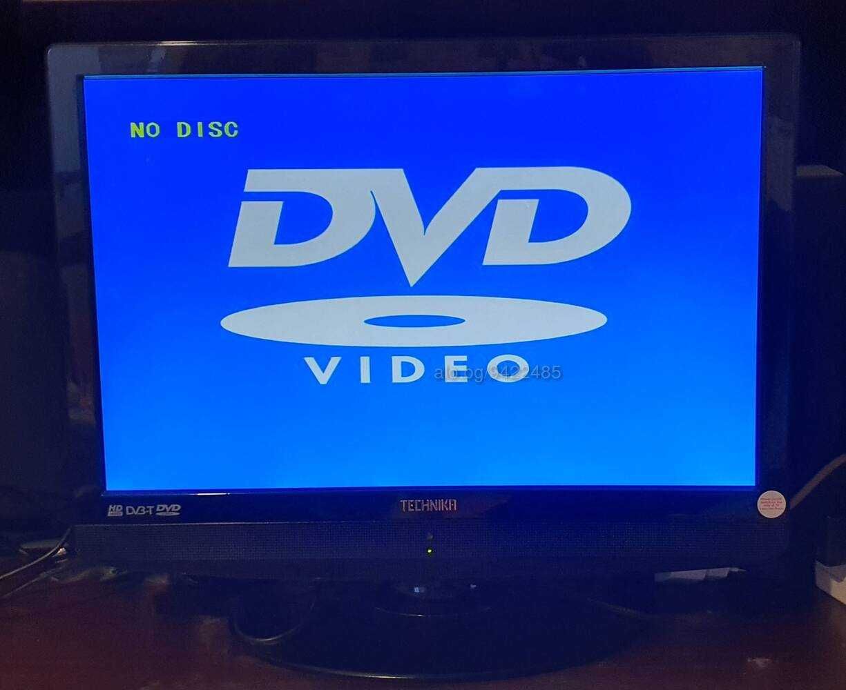 Отличен телевизор Technica 22” с вграден DVD плеър HDMI дистанционно