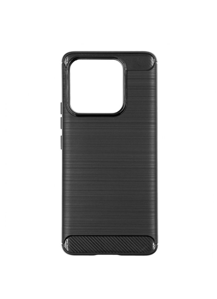 Motorola Edge 50 Pro / 50 Ultra - Husa Silicon Carbon Top Down Neagra