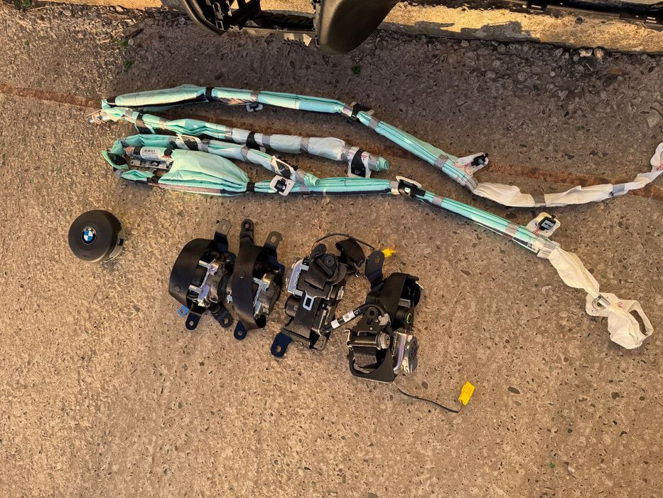 Kit airbag Bmw X5 F15 X6 F16 plansa bord nappa centuri cortine volan