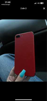 iPhone 8 Plus-100% baterie-Skin Red