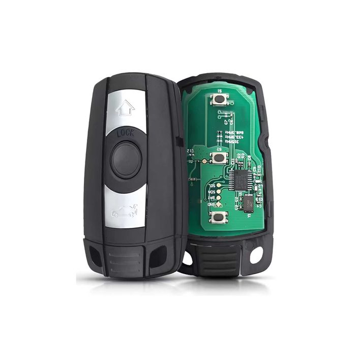 Гаранция! Висококачествен ключ с платка за BMW E60 E70 E87 E90 и други