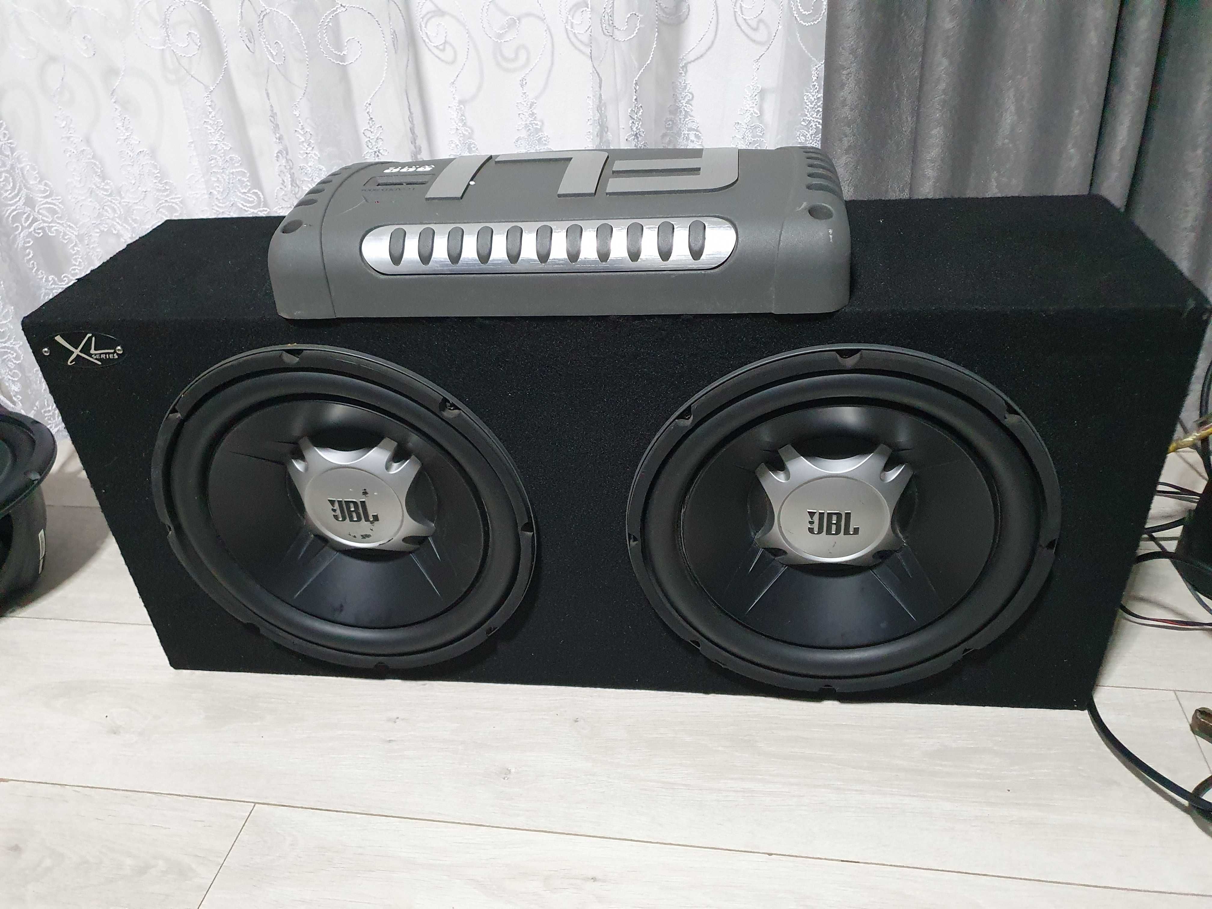 Subwoofer JBL 2X1000W 250-RMS 4-ohm statie FLI 800W