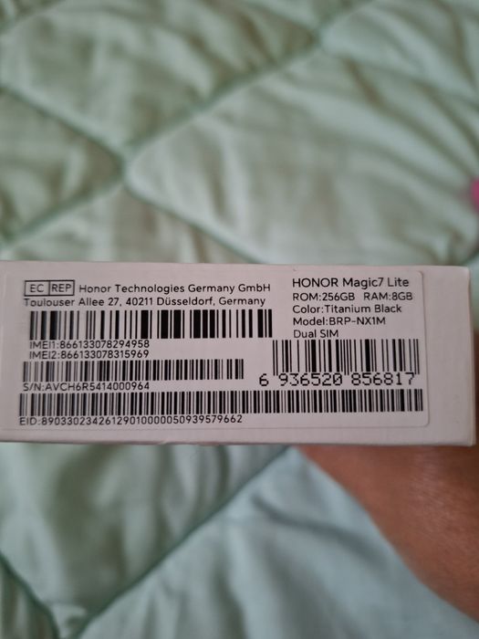 Продаден Honor  Magic 7 Lite